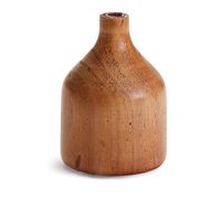 Vase en bois fait main, forme galet, style moderne minimaliste, pour décoration de table et d'intérieur - Vente chaude