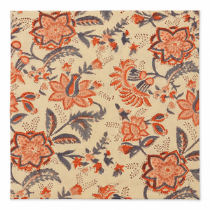 Camisas de Algodón Premium Orgánicas, Transpirables, de Secado Rápido, Tejidas en Jaipur, con Estampado Floral Índigo Hecho a Mano, Ligeras, 90 GSM, para Decoración del Hogar - Product Image 2