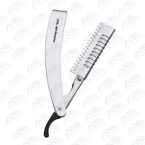 Wholesale Price Unique Design Folding Razor for Professional Grooming Stainless Steel <b>Blade</b> Straight <b>Barber</b> Razors - Product Image 3