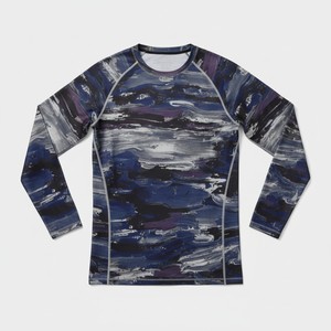 Customize Your Own Logo Sublimated Full Sleeve Rash Guard MMA Rash Guard BJJ Rash Guard Compression Shirt MMA <b>Rashguard</b> for Men - Product Image 2