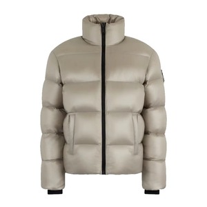 Wholesale Factory Made Puffer <b>Jacket</b> Fashion <b>Women</b> Puffer <b>Jacket</b> Full Zipper Custom Logo Street Wear Puffer <b>Jacket</b> - Product Image 1