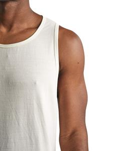 Camisetas sin Mangas para Hombre de Alta Calidad, 100% Algodón, Transpirables, de Secado Rápido, Cuello Alto Informal, Ajustadas, para Hacer Ejercicio, Ropa de Verano - Product Image 4