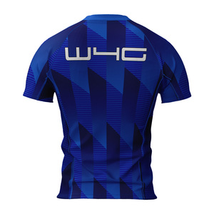 Maillot de sport personnalisé à manches courtes, léger, extensible, respirant, séchage rapide, antibactérien, écologique, pour la gym et le yoga - Product Image 5