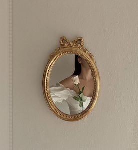 Elegant Antique <b>Gold</b> Oval Picture <b>Frame</b> Decorative Display <b>Frame</b> for Tabletop and Wall Classic Home Hotel Decoration Accent Use - Product Image 5