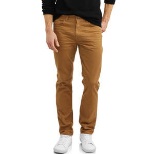 Pantalones de pana para hombre al por mayor, estilo desgastado, corte regular, cintura media, personalizables, transpirables - Product Image 4