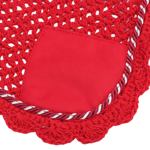 Protector de Orejas para Caballos al por Mayor, Material de Poliéster, Color Rojo, Diseño Ligero para la Protección Equina - Product Image 4