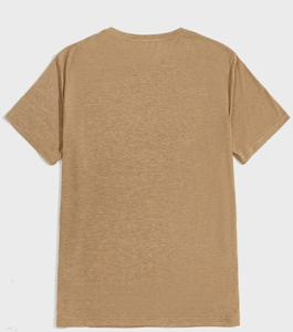 Camiseta de Manga Corta para Hombre, 100% Algodón Jersey, Personalizable con Logotipo Impreso, de Alta Calidad, Ecológica, Transpirable, Estilo Urbano - Product Image 2