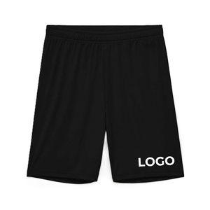 Custom LOGO <b>Men's</b> <b>Green</b> Quick Dry <b>Shorts</b> Elastic Waist Solid Color Casual Sport <b>Shorts</b> 100% Polyester Printed Logo Lower Hem - Product Image 3