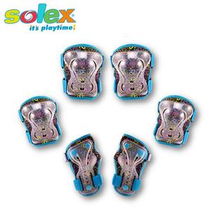 Kit de sécurité pour le roller des enfants, coque en PP flexible et résistante, casque, genouillères, coudières, protections - Product Image 3