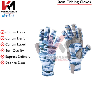 Guantes de Pesca Duraderos OEM para Agua Salada y Agua Dulce, Guantes de Pesca de Dedo Completo al por Mayor, Suministro de Fábrica OEM - Product Image 6