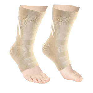 High Quality Neoprene Elastic Foot Ankle Sleeves Multicolor Custom Manufacture with Logo for Fitness Wholesale - Product Image 4