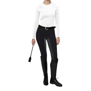 Pantalones de Montar para Mujer en Oferta, Ajuste Excelente, Cintura Media Elástica con Cierre de Cremallera - Product Image 3