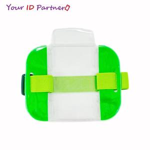 Bracelet réfléchissant en PVC AC025, porte-carte d'identité - Product Image 2