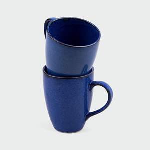 Juego de Tazas de Café de Cerámica Abhita, Modernas, de Lujo, Color Brillante, 350 ml, Ecológicas, Duraderas, Portátiles, Azules, para Oficina y Hogar, Ideales para Regalo - Product Image 2