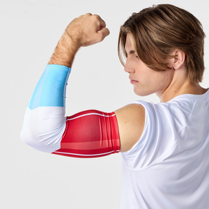 Unisex <b>Compression</b> <b>Arm</b> <b>Sleeves</b> Breathable Moisture Wicking Quick Dry Seamless Sports Style <b>Arm</b> <b>Sleeve</b> - Product Image 4