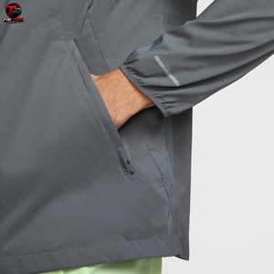 Conjunto Deportivo Tri Pro Personalizado de Invierno de 2 Piezas, Chaqueta y Pantalones Cortos Transpirables 100% Poliéster para Hombre, Chándal Cortavientos de Alta Calidad - Product Image 4