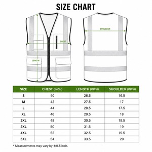 Gilet de sécurité haute visibilité imperméable marron avec bandes réfléchissantes, plusieurs poches, vêtements de travail unisexe, certifié CE, fournisseur OEM ODM - Product Image 5