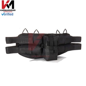 Cinturón Portacargadores de Paintball 4+1 4+3, Arnés Táctico Ajustable, Soporte para Cargadores de Speedball, Portador de Equipo de Paintball, Equipo Deportivo para Exteriores - Product Image 2