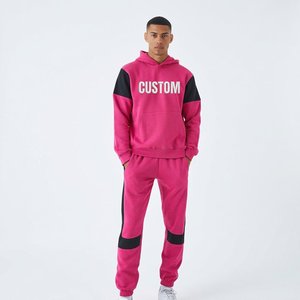 Conjunto Deportivo de Felpa de Algodón para Hombre, Sudadera y Pantalones Jogger de Corte Holgado con Logotipo Personalizado, Ropa Deportiva Informal, Proveedor Mayorista - Product Image 6