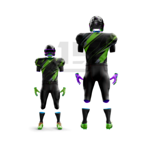 Uniforme de Fútbol Americano de Alto Rendimiento, Jersey y Pantalones Deportivos Personalizados, Tela Transpirable de Secado Rápido, para Prácticas Diarias y Partidos - Product Image 4