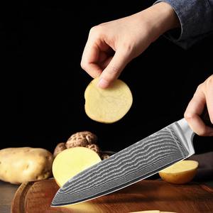 ชุดมีดครัวเหล็กกล้าคาร์บอนคุณภาพสูง สำหรับทำอาหารที่บ้านและร้านอาหาร พร้อมด้ามจับที่ทนทานและใช้งานสะดวก - Product Image 4