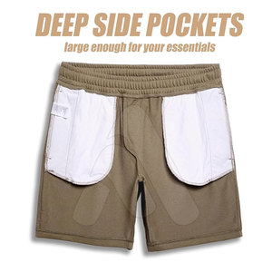 OEM Service Wholesale Custom Design 100% Cotton Solid Men Shorts New Arrival Private <b>Label</b> for Adult - Product Image 6