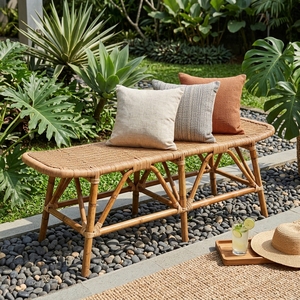Nouvelle Chaise Longue Moderne Minimaliste en Teck Confortable pour Villa, Extérieur, Salle à Manger, Patio, Jardin - Product Image 3