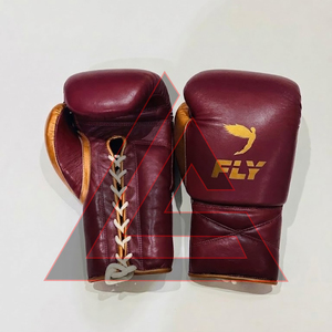 Ensemble de boxe professionnel sur mesure en cuir de vachette véritable de haute qualité pour le combat et l'entraînement - Product Image 3