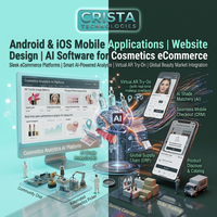 Applications mobiles Android iOS, conception de sites Web, logiciel d'IA pour les cosmétiques, logiciel ERP CRM d'IA, plugin WordPress Shopify, e-commerce