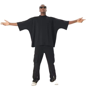 Nouveaux T-shirts personnalisés haut de gamme 2025 pour hommes – T-shirts d'été à manches courtes en coton épais, anti-plis, décontractés - Product Image 4