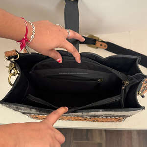 Fashionable Hand Tooled Leather Crossbody Messenger Bag for Women's Durable Design Ideal for Work Travel Everyday Wear Handbags - Product Image 6