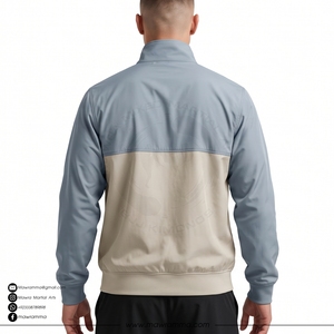 Mawra Veste coupe-vent respirante pour homme, légère, coupe-vent, pour le voyage, la course, le sport et le streetwear - Product Image 2