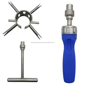 WORLD PRECISION SURGICAL Ensemble d'instruments chirurgicaux orthopédiques en acier inoxydable pour la réparation manuelle du ménisque du genou par arthroscopie CE - Product Image 5