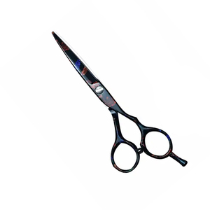 Ciseaux de barbier professionnels personnalisés, revêtement papier, tranchants, pour droitiers, ciseaux de salon de coiffure - Product Image 3