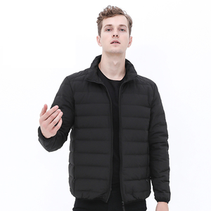 Veste matelassée pour homme, prix de gros, imperméable, en nylon, doudoune d'hiver épaisse et chaude, veste à bulles pour homme en vente - Product Image 6