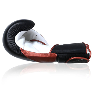 Guantes de Boxeo de Cuero Genuino Más Vendidos, para Entrenamiento y Sparring, con Cierre de Gancho y Bucle en la Muñeca, Antideslizantes, Diseño Personalizado y OZ - Product Image 6