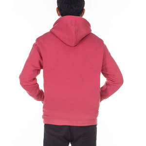 Sweat à capuche pour homme en molleton bouclette 100% coton épais, coupe oversize, épaules tombantes, teint uni, personnalisable, pour l'hiver - Product Image 4