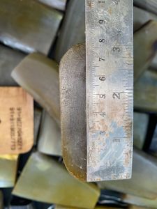 Manche de couteau en corne de buffle naturelle à 100 %, bruts et non traités, fait main, durable, forme naturelle, artisanat BURAQ - Product Image 2