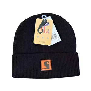 Gorros de Invierno Tejidos Clásicos de Moda OEM para Adultos, Gorros Acrílicos Resistentes al Viento para Escalar, Gorros Personalizados con Bordado 3D de Dibujos Animados para Hombre - Product Image 1