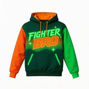Sudadera con Capucha de Felpa de Algodón para Hombre, Ropa Deportiva, Ropa de Entrenamiento Profesional, Logotipo Personalizado, Calidad Premium - Product Image 1