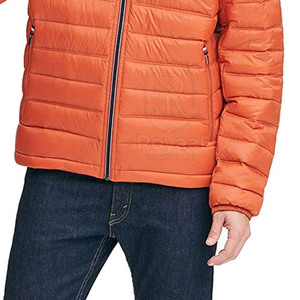 Veste matelassée pour homme respirante de haute qualité à bas prix, design unique, contraste de couleurs - Product Image 5