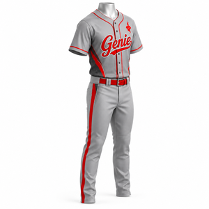 Vêtements d'équipe haute performance conçus avec des matériaux durables et respirants pour les entraînements intensifs et les matchs de championnat – Uniforme de baseball - Product Image 3