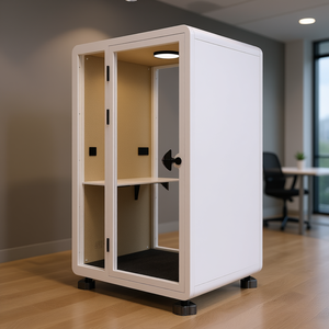 Solo Plus HIPOD, Muebles de Oficina Modernos, Cabinas de Reuniones Modulares, Cabinas Telefónicas, Cabinas Acústicas para un Entorno de Trabajo Confortable - Product Image 3