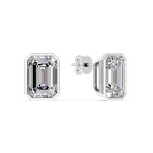 Pendientes de Oro Sólido de 10K, 14K, 9K y 18K con Diamantes de Laboratorio de 10 Quilates, Certificados por IGI, RJC, ODM, OEM, Fabricante de Joyería Fina Ética EA502318 - Product Image 3