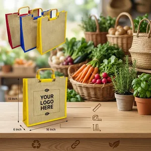 Bolsa de Compras de Yute de Primera Calidad para Compras, Regalos y Uso Promocional Disponible al Mejor Precio - Product Image 2
