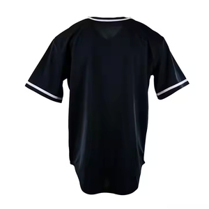 ชุดยูนิฟอร์มเบสบอลชาย เสื้อสีดำ กางเกงสีเทา โพลีเอสเตอร์ 100% ระบายอากาศได้ดี ทรงปกติ เหมาะสำหรับทุกฤดูกาล - Product Image 4