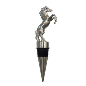 Wholesale Decorative Rabbit Head Wine <b>Bottle</b> <b>Stopper</b> Zinc Alloy Animal Shape Reusable Wine Plug With Airtight Rubber Seal - Product Image 4