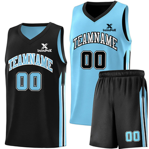 Uniforme de Baloncesto Reversible Personalizado para Equipos, Transpirable, de Poliéster, para Escuelas, Clubes y Ligas, Disponible en Todas las Tallas - Product Image 1