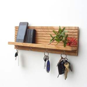 Porta Llaves de Madera Premium para Decoración del Hogar/Oficina, Porta Llaves para Decoración de Pared - Product Image 1