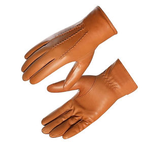 Gants en cuir véritable 100% de haute qualité, respirants, à doigts complets, nouveau style, prix de gros personnalisé, pour le cyclisme quotidien et les fêtes - Product Image 5